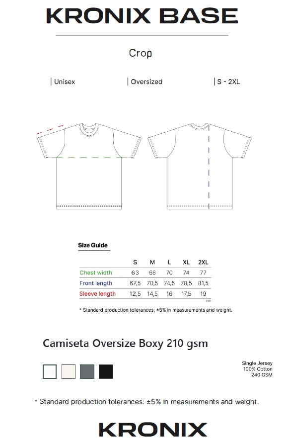 "Descubre la Kronix Base: una sudadera oversized esencial en tono crema. Confeccionada con un gramaje de 320 GSM y una mezcla premium de 80% algodón y 20% poliéster, ofrece un interior de felpa perchada para una suavidad inigualable. Diseño unisex que garantiza una caída perfecta y durabilidad tras los lavados."